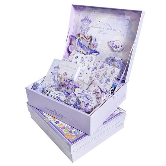 Hayoung's Melody Box Diary Decoration Set, a popular character in Korea