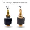 Compact Welding Gas & Electric Quick Connector for TIG Welder Torch M16x1.5 Welding Equipment & Accessories Stainless