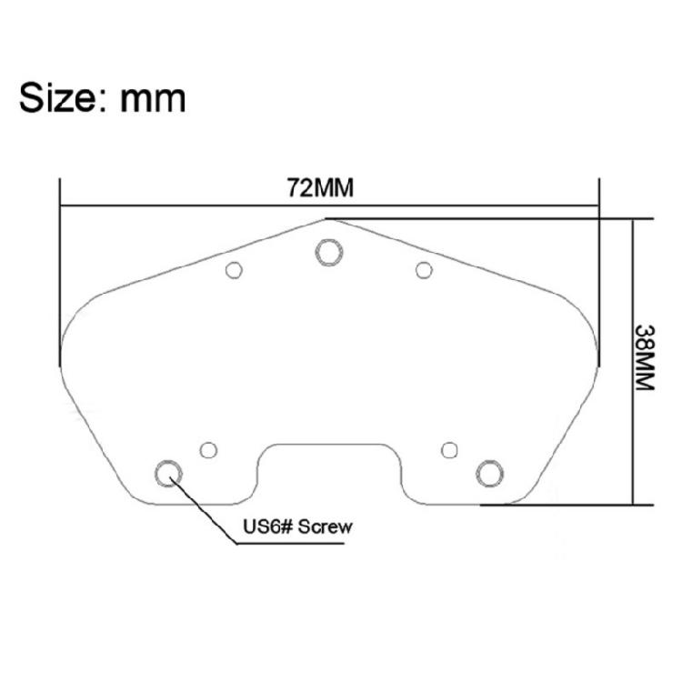 Pickup Film Base Plate Replacement Electric Guitar Humbucker Pickup Baseplate Pickup Film Base Plate Easy to Install