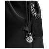 Coach Faye 18 Silver Logo Bucket Bag Mini Women Bags Black CDB67-SVBK