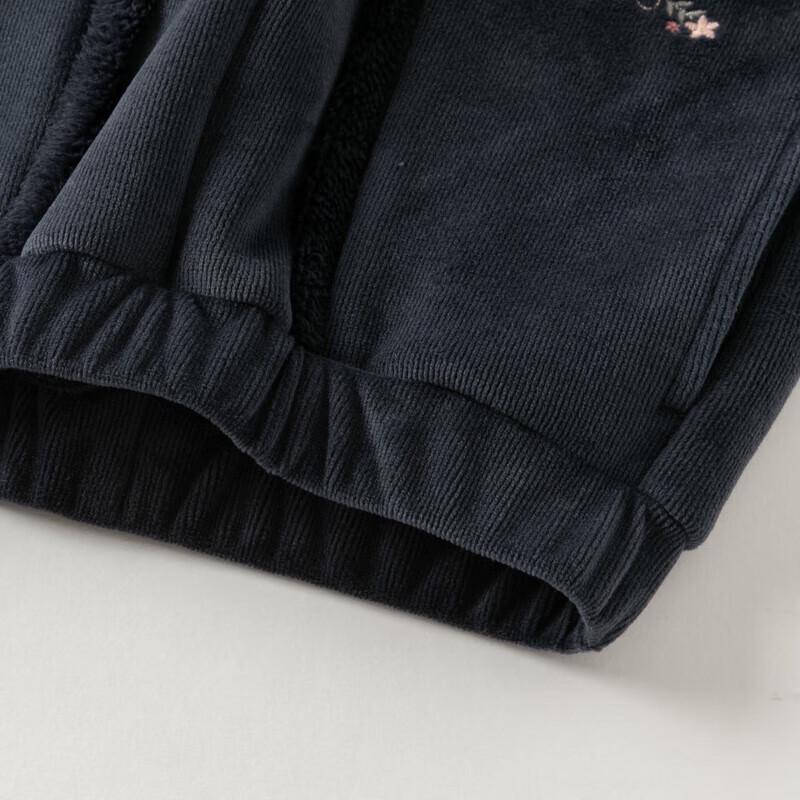 DAVE&BELLA Girls' Fleece-Lined Knit Jogger Pants