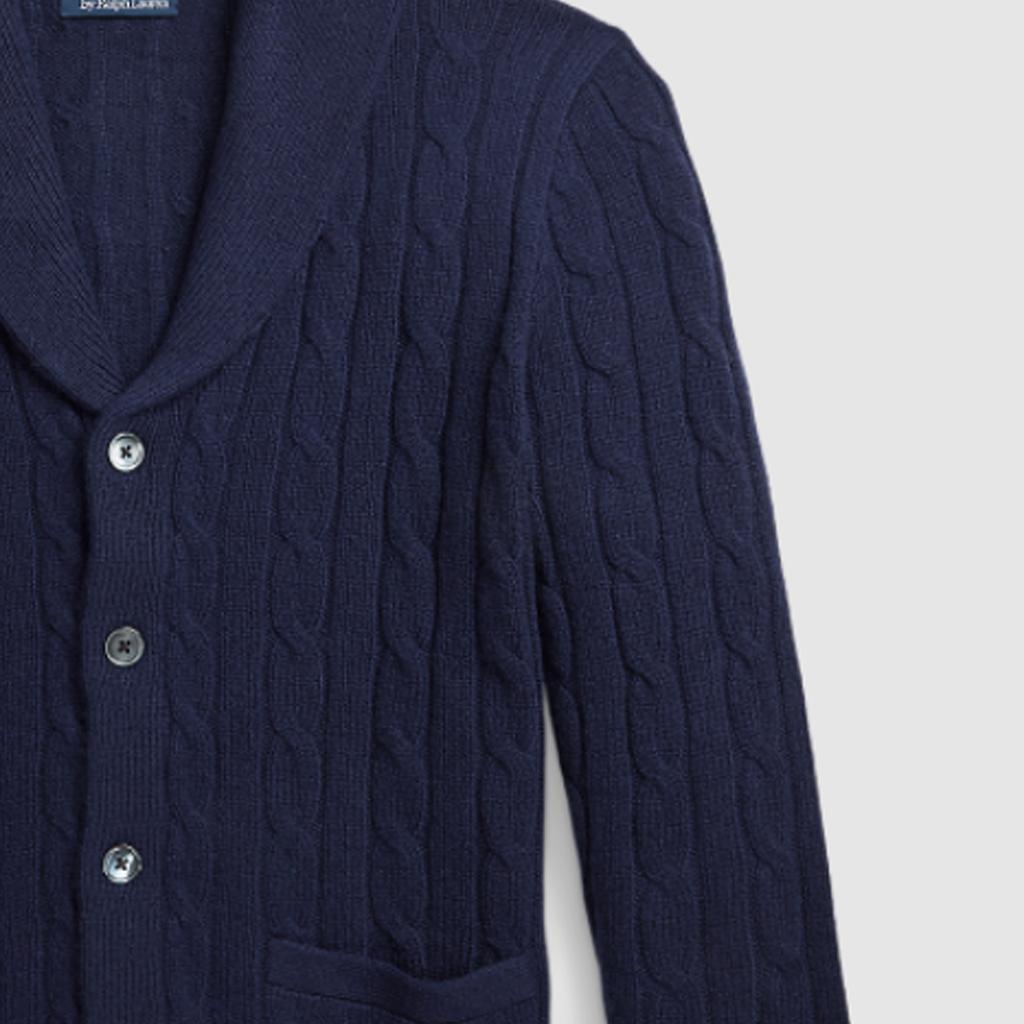 Polo Ralph Lauren SS24 Cashmere Sweater Standard Men's Dark Blue MNPOSWE16821781-400