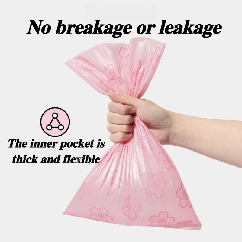 Potty Bag Outdoor Dog Walk Potty Set Strong Bearing Capacity Thickened Portable Garbage Bags Strong and Durable Pet Products