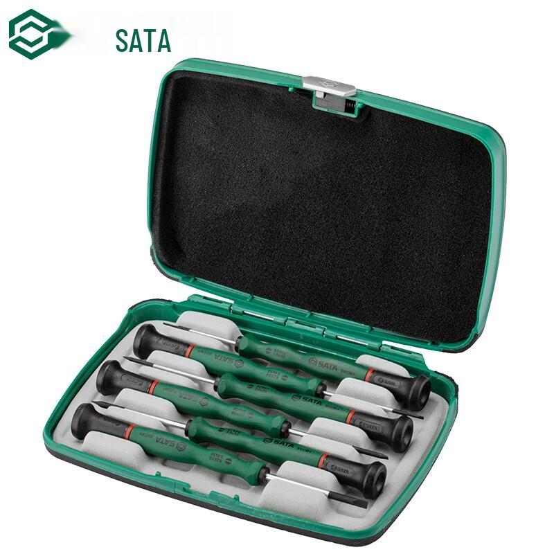 SATA 09311 Precision Screwdriver Set, 6-Piece