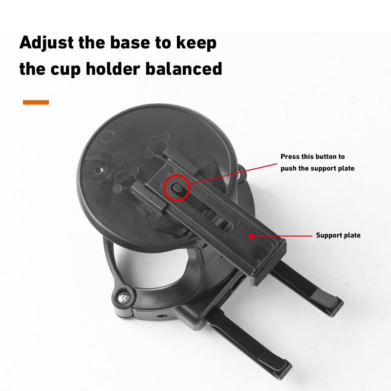 Nowy Uniwersalny Samochodowy Uchwyt na Napoje na Kratkę Wentylacyjną Samochodowy Uchwyt na Butelki Samochodowy Stojak na Kubki na Butelkę z Wodą