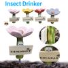 Buvette pour Insectes Résine Forme Fleur Artificielle Outil de Boisson pour Insectes Buvettes pour Abeilles Tasses à Boire pour Papillons pour Abeilles Sauvages et Insectes