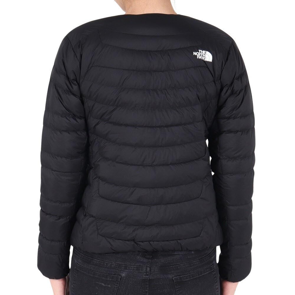 North Thunder Round Neck Jacket Water Repellent Photoelectronic Cold Protection Warm Black M [The Face] Women's [FW23]