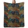 Thaloc God of RainThunder Throw Blanket Warm Flannel Blanket for Couch Chair Bedroom
