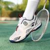Kids Rotary Dial Badminton Shoes Lightweight Court Sport Sneakers for Training School Indoor Outdoor Play Sizes 30-40 Daily Wear