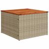 VidaXL Salon de Jardin avec Coussins 10 pcs, Canapés de Terrasse, Ensemble de Meubles de Patio, Mobilier d'Extérieur, Beige 3227151