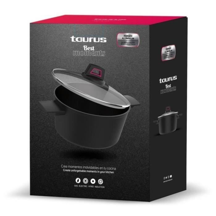 Casserole - TAURUS - Best Moments - Forged Aluminium - 20 Cm - Non-stick Legend Force