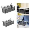Bedside Hanging Storage Basket Shelf Organizer Rack for Dorm Bed & Bunk