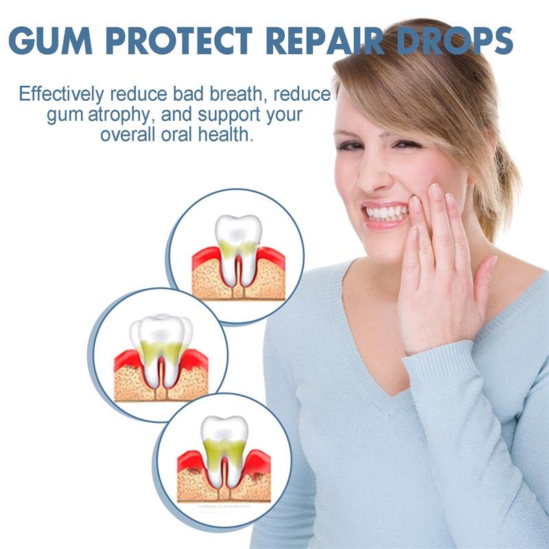 Gel Cura Riparazione Gengive Allevia Gengive Doloranti Migliora Infiammazione Gengivale Danneggiata Pulizia Macchie sui Denti Tartaro Sbiancante Gel Protettivo Gengive