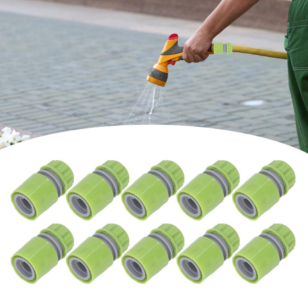 10pcs ABS Water Quick Connectors Gardening Water Hose Quick Connector  Outdoor Hose Repair