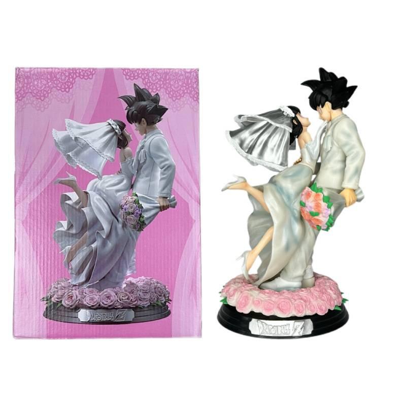 Dragon Ball Goku & Chi-Chi Wedding Scene Figure Model Ornament