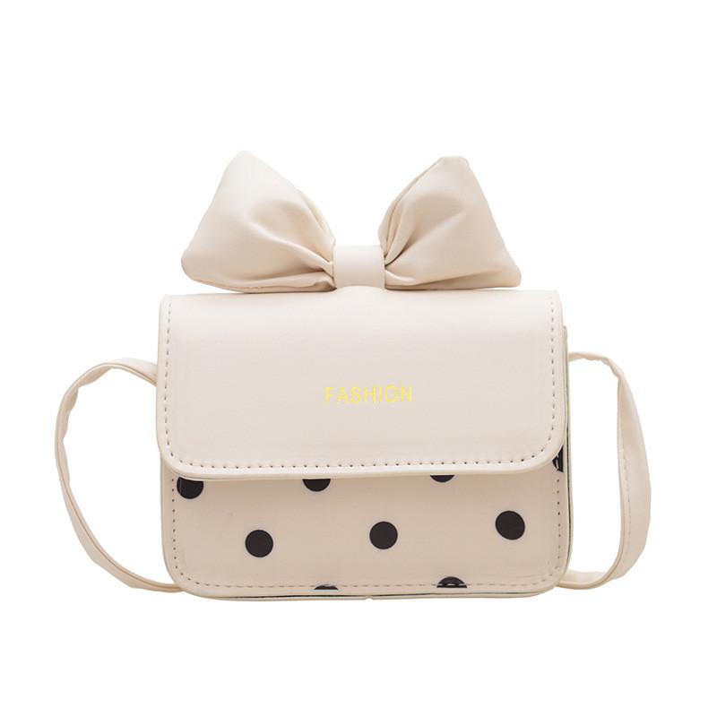 Classic Butterfly Bow Girl Mini Shoulder Bag With Pu Material For Daily Use