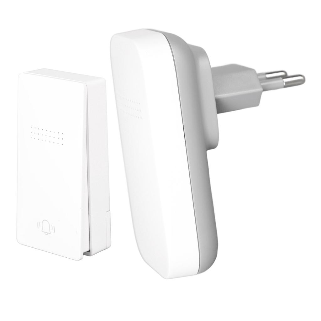 Selbstbetriebene Türklingel mit Empfänger Automatischer Klingelknopf Drahtlose Türklingel