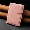 EUCAGR Artificial leather credit card magnetic elastic wallet(5 card slot)with strong magnetic accessories | ID card clip wallet