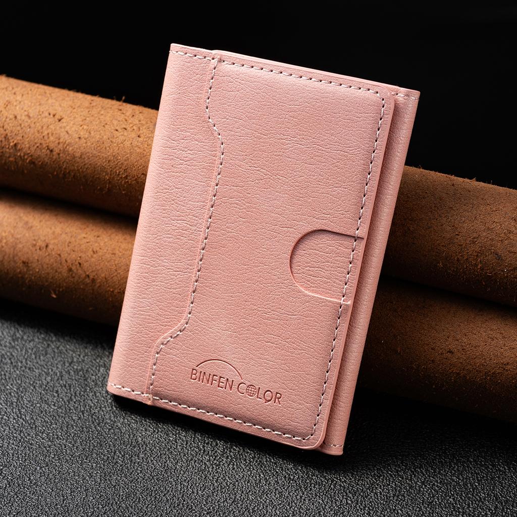 EUCAGR Artificial leather credit card magnetic elastic wallet(5 card slot)with strong magnetic accessories | ID card clip wallet
