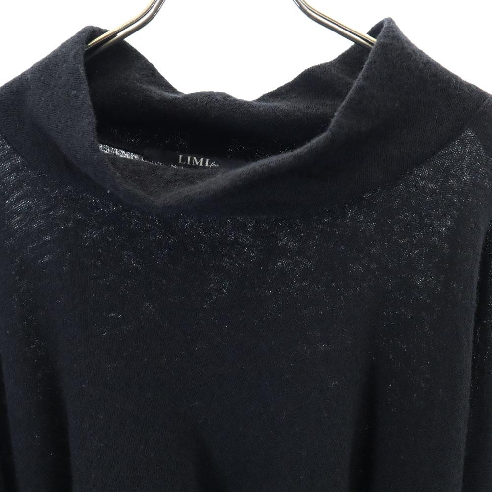 LIMI feu Made in Japan wool Long sleeve High neck sweater S black knit Women Used