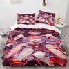 Genshin Impact Bedding Sets 100% Polyester Printed Comforter Bed Cover Duvet Cover Pillow Case 2-3 Pieces Sets Kids Adult Size