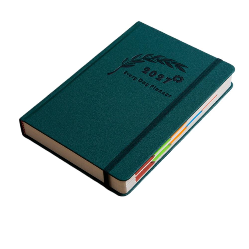 English 2027 Schedule Planner Notepad 12 Months Office Work Planner  Travel