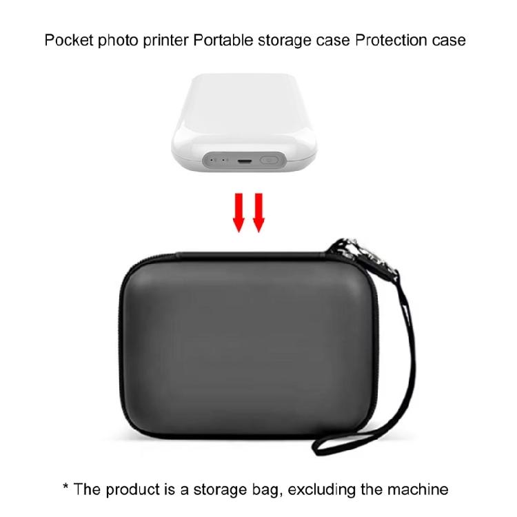 Storage Case for Pocket Photo Printer 1S Photo Printer Travel Carrying Organizers Holder for USB Cable Accessories