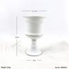 Lilang Retro Iron Art Style High-Foot Desktop Vase