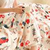 Thick Coral Fleece Christmas Sofa Blanket