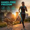 Portable Reflective Dog Leash Set Elastic Anti-pull Running Dog Leash Durable Adjustable Sports Waist Bag Walking