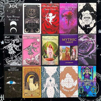 Anglický Tarotový Balíček - 700karetní Sada Věštecké Deskové Hry