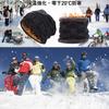 Neck Warmer, Knit Hat, Cap [Brushed Lining, Cold Protection, Reinforced Heat Retention] Warm Fluff Inside, Soft Elastic Material, Cold Protection,