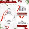 Clear Christmas Ball Plastic Bottle Bulbs Pendant New Christmas Tree Ornament  Christmas