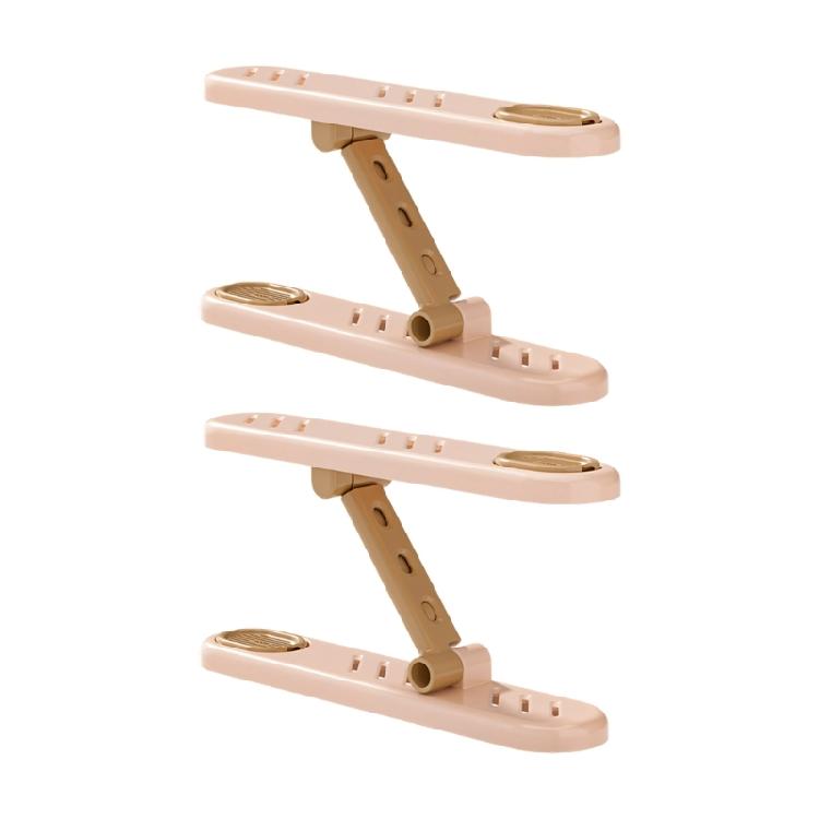 Strong Stackable Shoe planner Right For Home Or Office constructed From Hard ABS Plastic розовый