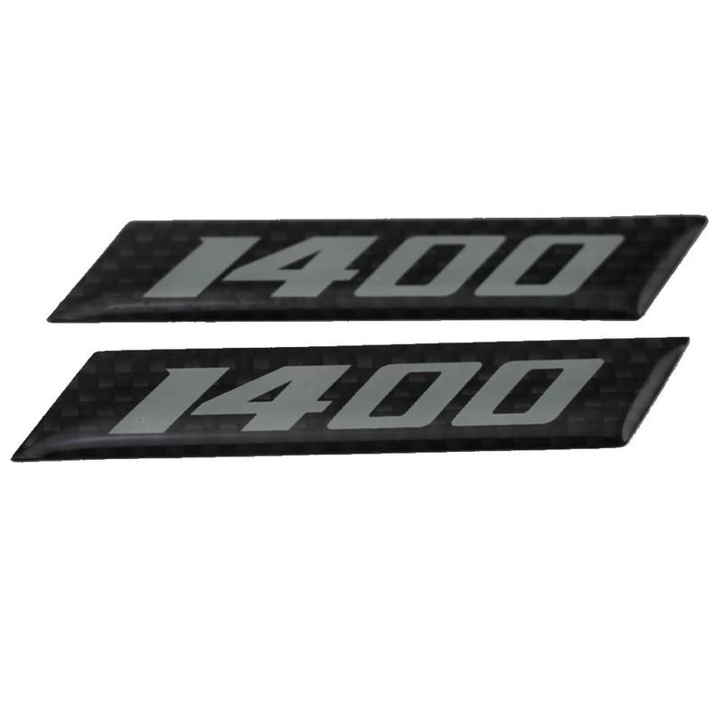 KODASKIN Motorcycle 3D Raise Emblem Sticker Decal for Kawasaki ZX-14R ZZR1400 GTR1400