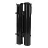 Fishing Rod Holder Bracket Plastic Secure Fixation Portable 2 Tube Fishing Rod Holder Rack for Motorcycle Electric Bike