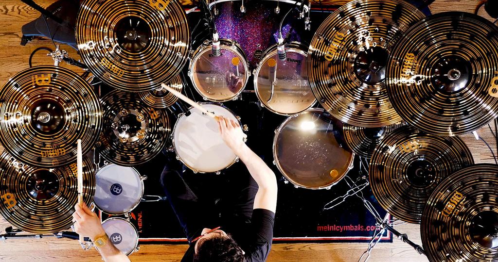 MEINL Cymbals Classics Custom Dark Series Crash Cymbals Trash Crash CC18DATRC 18" []