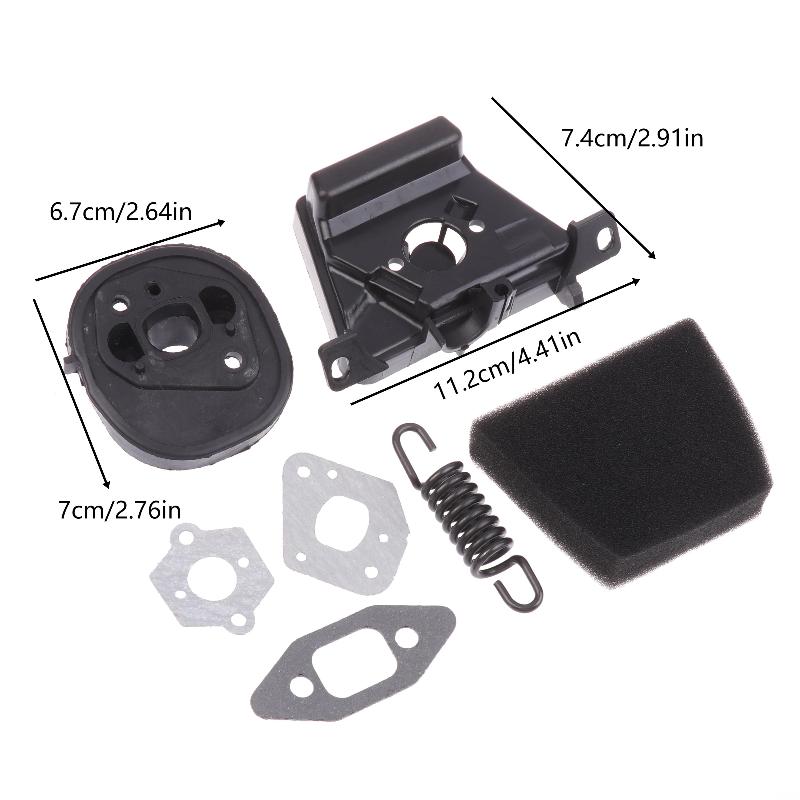 Pro Poulan 2050 2075 2150 2175 Pp220 Pp260 2055 Adaptér karburátoru Sada těsnění pro pilu Náhradní díly