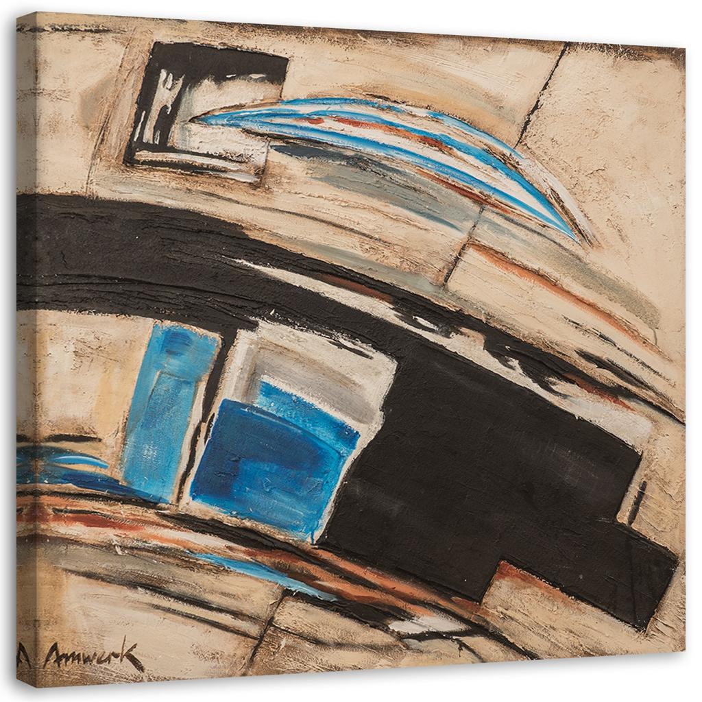 Plátno, Abstraktní vichřice