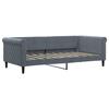 VidaXL Daybed with Mattress, Sofa Bed, Guest Bed, Bedroom Furniture Living Room, Modern, Dark Grey 3197761