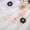 Boutons de manchette floraux nacrés et couvre-boutons de col de chemise - Accessoires de bijoux DIY