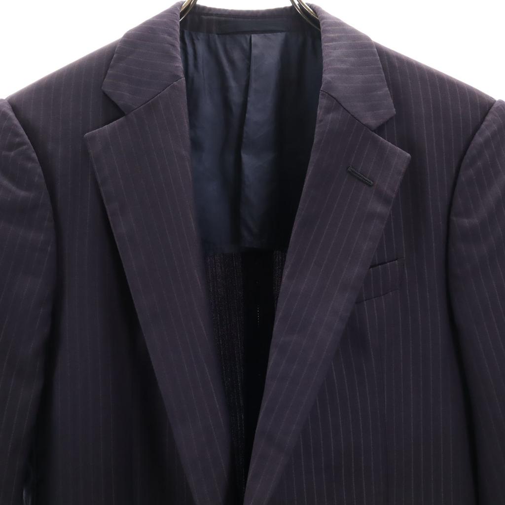 Armani Collezioni Made In Italy Stripe Pants Suit Setup 46 Navy System Men's Used