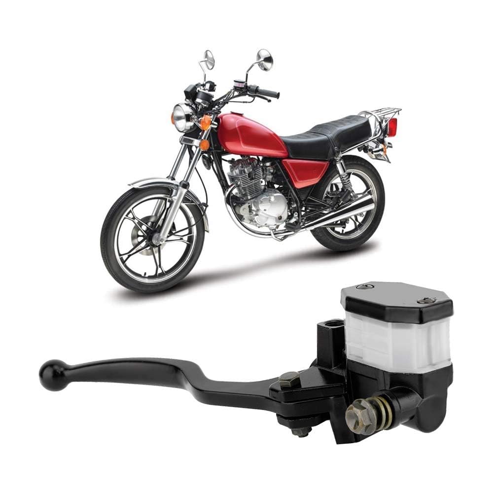 Qiilu GN125 Brake Master Cylinder Front Side Lever for GS125 GN125 GN250 GS250 Motorcycles