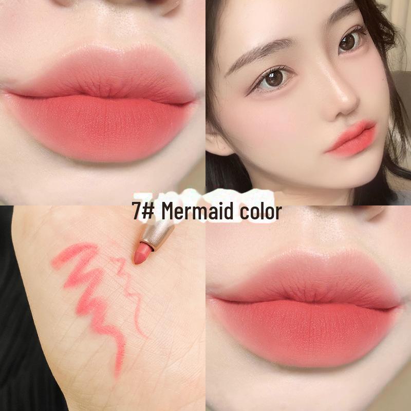 Han Qian Waterproof Rotating Lip Liner Pen - Langvarig matt finish for definerte lepper