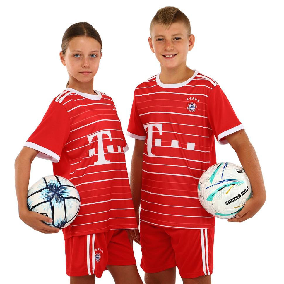 

Kid s soccer football uniform jersey and shorts Bayern Munchen CO-7186 XL