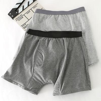 Ropa Interior Antifugas para Hombre Pacientes Ancianos Postrados en Cama Calzoncillos Bóxer Almohadillas a Prueba de Orina Ropa Interior Bóxer Uso Diario