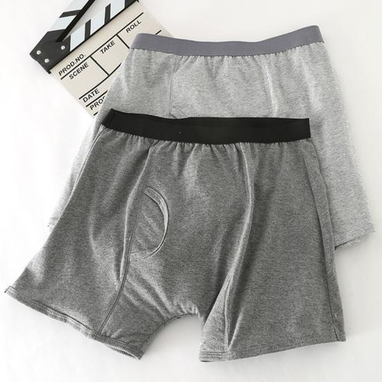 Men Anti-Leakage Underwear Elderly Bedridden Patients Boxer Briefs Urine-Proof Pads Boxer Underwear Daily Wear