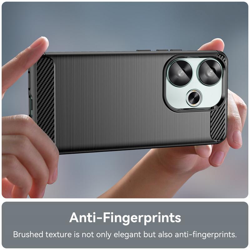 For Xiaomi Poco F6 Case Xiaomi Poco F6 F6 Pro Cover Shockproof Original Silicone Luxury Brushed TPU Protective Phone Back Case