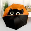 1 Stück Katzen-Taschen-Mode-Regenschirm mit automatischer Öffnungs-/Schließfunktion, 8-Speichen, winddicht, tragbar, für den täglichen Gebrauch317