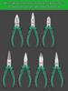 Baolian Industrial Grade Needle-Nose Mini Pliers for Electricians